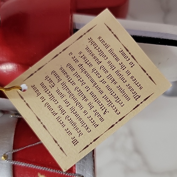 Vintage Limited Edition 2010 Wooden Drummer Soldier Nutcracker - Picture 7 of 10